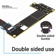 2uul BT02 Detachable Double Sided Power Boot Battery Connector for iPhone 8 to 15PM & Android 61