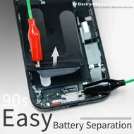 2uul PW03 9V Electro-Release Alligator Clip with Type-C Port for iPhone 16 Battery Adhesive Removal 65