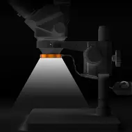 Amaoe AM-LT Series Adjustable Brightness LED Ring Light for Monocular / Tabletop Microscope 98
