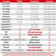 Aneng 623 Rechargeable High Precision Smart Large Screen Digital Display Car / Electrician Multimeter 99