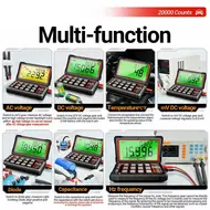 Aneng 623 Rechargeable High Precision Smart Large Screen Digital Display Car / Electrician Multimeter 99