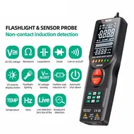 Aneng AN998 Non-Contact Detection Professional Automatic Digital Multimeter with Temperature Test 100