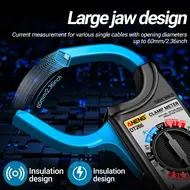 Aneng DT266 Multi-functional Large Caliber 60mm 1000A Current Clamp Meter 103