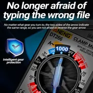 Aneng DT266 Multi-functional Large Caliber 60mm 1000A Current Clamp Meter 103