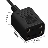 BST-090-JP Multimeter Test Leads Kit with Banana Plug and Female Expansion Dock 77