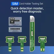 JCID V1S Pro / V1SE SIM Card Holder Testing Set for iPhone 5 to 16PM / Android SIM Card + TF Card 30