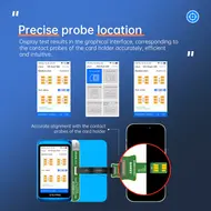 JCID V1S Pro / V1SE SIM Card Holder Testing Set for iPhone 5 to 16PM / Android SIM Card + TF Card 30