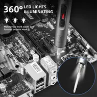 Kaisi K-D355 55-in-1 Portable Type-C Rechargeable Electric Precision Screwdriver Set 117