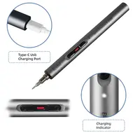 Kaisi K-D355 55-in-1 Portable Type-C Rechargeable Electric Precision Screwdriver Set 117