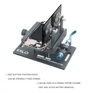 Kslid D041 360 Rotary Universal Mobile Phone Fixing Fixture with Side Hanging Suction Cup 120