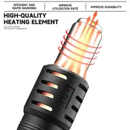 Luowei HG-01 800W Intelligent Digital Display BGA Hot Air Gun Desoldering Rework Station 59