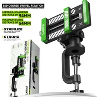 Luowei LW-319 360 Degree Rotary Mobile Phone Universal Fixture with Support Frame 80