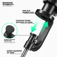Luowei LW-319 360 Degree Rotary Mobile Phone Universal Fixture with Support Frame 80