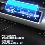 Luowei LW-SI1S 210W High-power Intelligent Electric Soldering Iron with Automatic Sleep 58