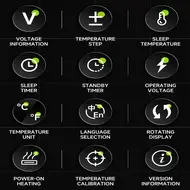 Luowei LW-SI1S 210W High-power Intelligent Electric Soldering Iron with Automatic Sleep 58