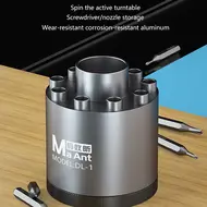 MaAnt DL-1 10-Hole 360 Degree Screwdriver Rotation Storage Base 83