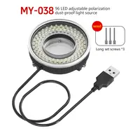 MaAnt MY-038 96 High Light Beads USB Microscope Adjustable Polarization Dust-Proof Light Source 47