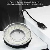 MaAnt MY-038 96 High Light Beads USB Microscope Adjustable Polarization Dust-Proof Light Source 47