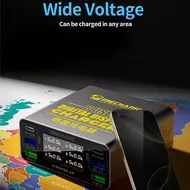 Mechanic F-Power 6 Series 6-Ports USB QC3.0 40W Smart LCD Display Charging Station 127