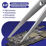 Mechanic G-17 Motherboard BGA Repair Layered Stainless Steel Tweezers 53