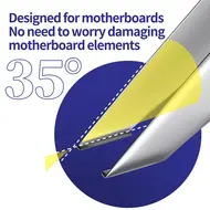 Mechanic G-17 Motherboard BGA Repair Layered Stainless Steel Tweezers 53