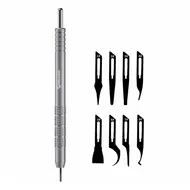 Mechanic KH-001 9-in-1 Non-slip Quick Disassembly Knife Pen Set for Motherboard Disassembly and Degumming 116