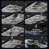 Mechanic KH-001 9-in-1 Non-slip Quick Disassembly Knife Pen Set for Motherboard Disassembly and Degumming 116