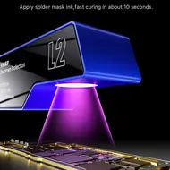 Mechanic L2 3W Portable UV Fast Curing Lamp for Mobile Phone Motherboard Repair 128