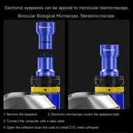 Mechanic MEC Series 2K/4K Stereo Microscope Electronic Eyepiece Camera 43