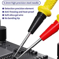 Mechanic P40 1000V / 20A High Precision Multimeter Stainless Steel Lead Wire - 120cm 55