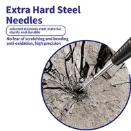 Mechanic P40 1000V / 20A High Precision Multimeter Stainless Steel Lead Wire - 120cm 55