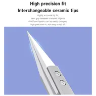 Mechanic SM-11 / SM-17 S-grade Non-magnetic Precision Flying Wire Ceramic Tweezers 129