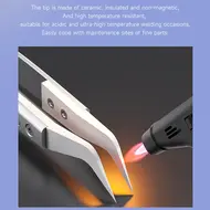 Mechanic SM-11 / SM-17 S-grade Non-magnetic Precision Flying Wire Ceramic Tweezers 129