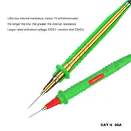 Mijing BX-12 2000V / 20A Multifunctional Stainless Steel Superconducting Multimeter Probe 40