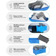 Relife RL-001S Multifunctional Large Capacity Tin Planting Net Storage Box 74