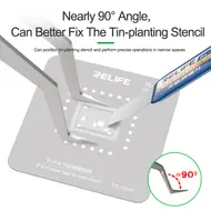 Relife ST-20L Tinning Positioning Anti-Magnetic Stainless Steel Tweezers 70