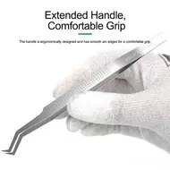 Relife ST-20L Tinning Positioning Anti-Magnetic Stainless Steel Tweezers 70