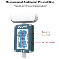 Relife TB-09 Type-C & Lightning Charging Port Tester for iPhone & Android 71