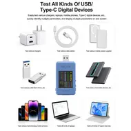 Relife XA3 Pro Type-C & USB Multi-function Professional Grade USB Intelligent Detector 68