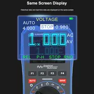 Sunshine DT-24 Pro 2-in-1 Digital Display Data Storage Oscilloscope Multimeter with Waveform Capture 33