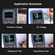 Sunshine DT-24 Pro 2-in-1 Digital Display Data Storage Oscilloscope Multimeter with Waveform Capture 33