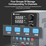 Sunshine P2 Pro 330W 4-Segment Storage Channel Toroidal Transformer Adjustable DC Power Supply 32