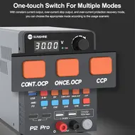 Sunshine P2 Pro 330W 4-Segment Storage Channel Toroidal Transformer Adjustable DC Power Supply 32