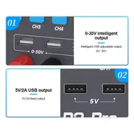 Sunshine P2 Pro 330W 4-Segment Storage Channel Toroidal Transformer Adjustable DC Power Supply 32