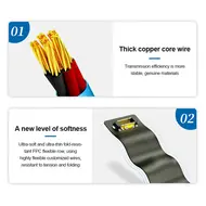 Sunshine SS-905G Transsion Series DC Power Boot Cable for TECNO / Itel / Infinix Phones 34