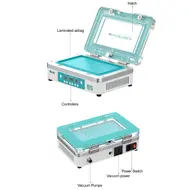 Uyue Q1S 9-inch LCD Screen OCA Lamination Machine Built-in Air Compressor 38