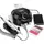 35000RPM Professional Nail Drilling Machine for Manicure Drill Tips Electric Nail Sander Pedicure File Polisher Equipment Tools - Black 52000261