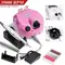 35000RPM Professional Nail Drilling Machine for Manicure Drill Tips Electric Nail Sander Pedicure File Polisher Equipment Tools - Black 261_11294_mini