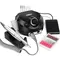 35000RPM Professional Nail Drilling Machine for Manicure Drill Tips Electric Nail Sander Pedicure File Polisher Equipment Tools - Black 261_11300_mini