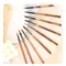 9PCS UV Gel Nail Brush Liner DIY Painting Pen Manicure Acrylic Drawing Brush for Nail Art Design Nails Tip Display Painting Tool 318_11678_mini